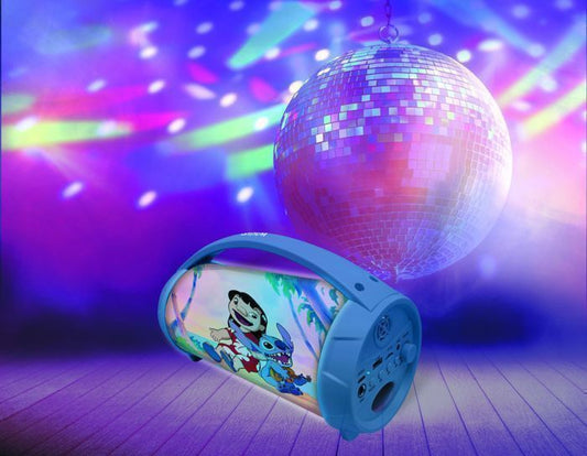 Stitch Wireless Bluetooth Speaker with Light and Microphone