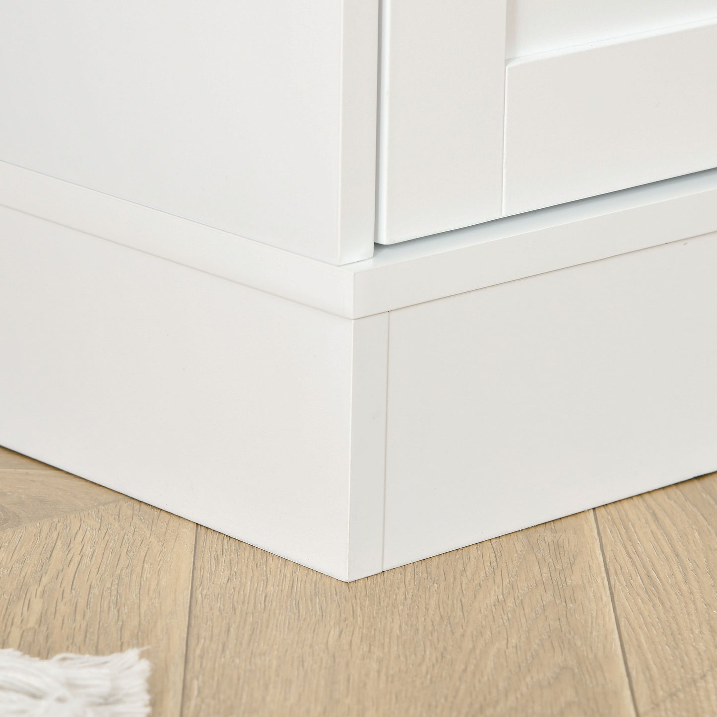 HOMCOM Bücherregal Wandregal Regal, 2 Regale, 76 cm x 40 cm x 178,5 cm, Weiß