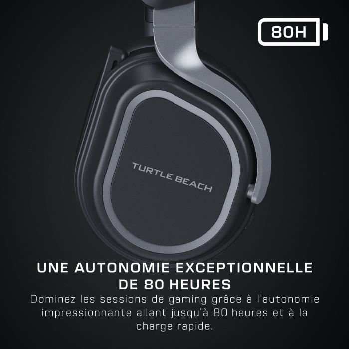 Wireless Multi-Platform Gaming Headset - TURTLE BEACH - Stealth 700PC (Gen3) - Black