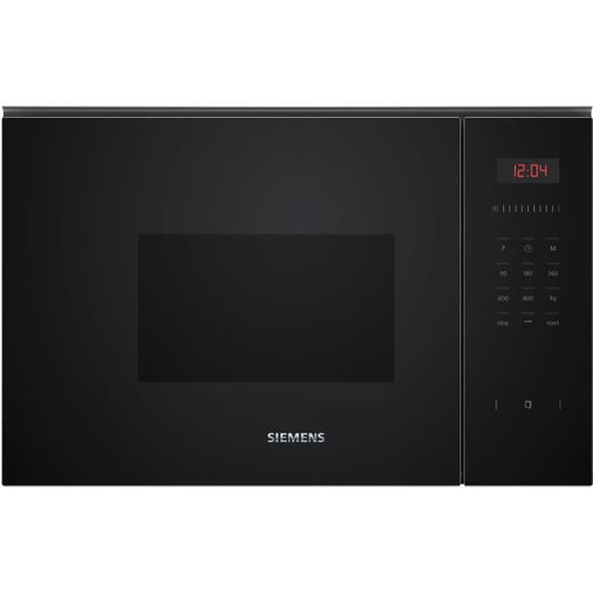 Built-in microwave + grill - SIEMENS IQ300 - BE523LMB1F - Black - 1 cooking mode - 38.2 x 59.4 x 31.7 cm