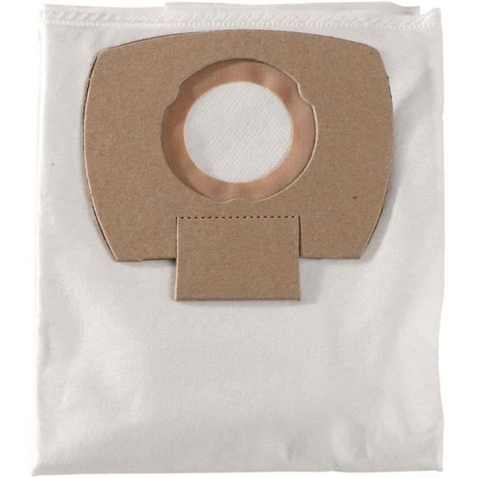 5 Filter bags for vacuum cleaner - METABO - Fiber - 25 L