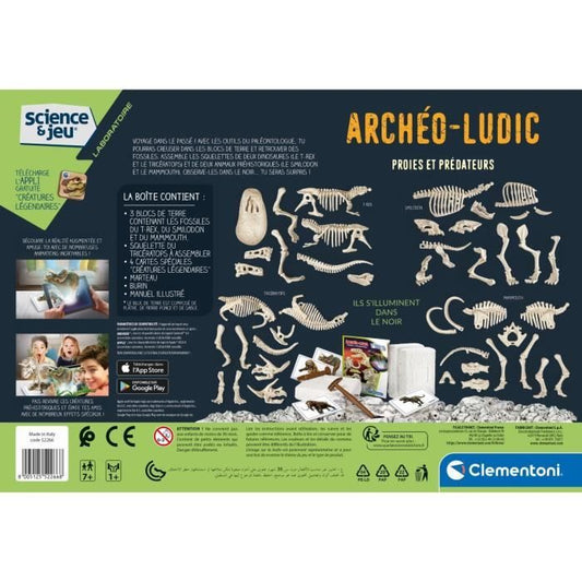 CLEMENTONI Archéo Ludic - Prey and Predators - Science & Game