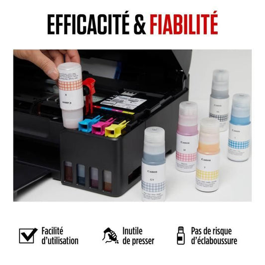 Ink bottle - Canon - GI -53Y - Yellow - Pixma G650 and G550 compatibility - (4690C001)