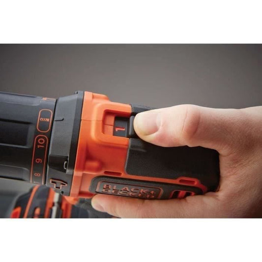 Black + Decker BDCHD18C2TA-QW 18V Impact Drill (2 Batteries)