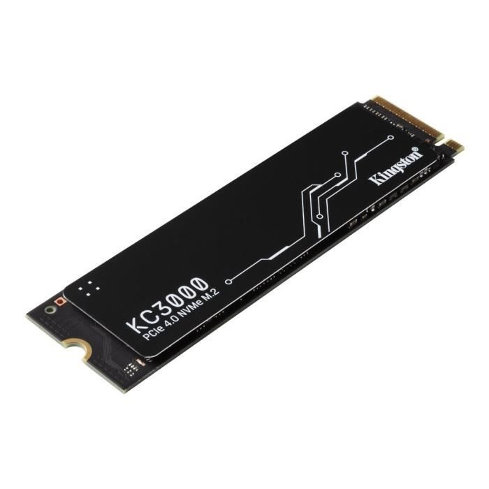 KINGSTON - Internal SSD - KC3000 - 512GB - M.2 NVMe (SKC3000S/512G)