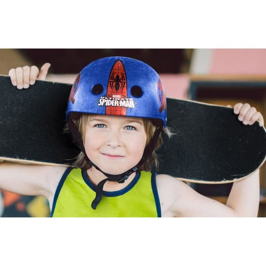 SPIDERMAN Skate Helmet - Size 54-60 cm