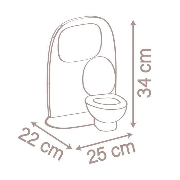 Smoby - Baby Nurse - Sink and toilet