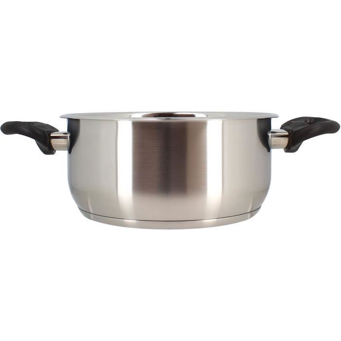 Dutch oven - MENASTYL - First 20 cm - Stainless steel - Suitable for all hobs including induction