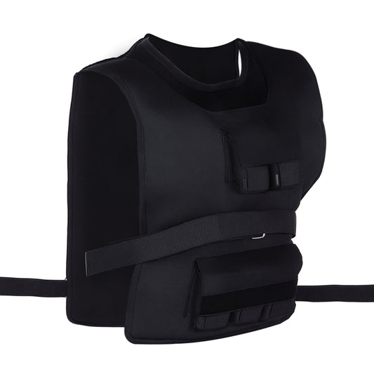 HOMCOM Gewichtsweste 15 KG / 20 KG / 30 KG verstellbare Trainingsweste mit herausnehmenbar Gewichten Laufweste Damen Herren für Muskelaufbau Krafttraining, Laufen, Fitness, Cross Training