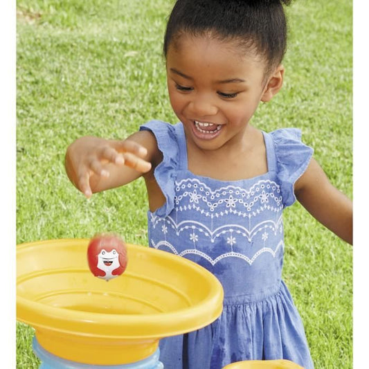 Blue Water Play Table - LITTLE TIKES - Spiral Water Table - PVC - Waterwheels