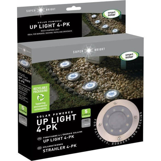 Upsmart Garden -Light Solar Spot - 4 5 lumens pack
