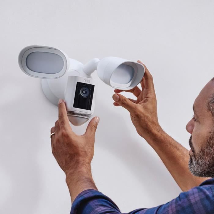 Surveillance Camera - RING - Spotlight Pro Wired - White - EU