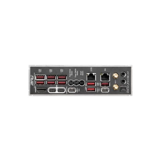 Motherboard - MSI - MPG X870E CARBON WIFI - Wi-Fi 7, 5G LAN, USB 40 Gb/s, RGB LED, additional PCIe