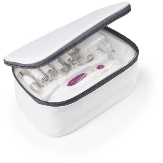 MEDISANA - Manicure and pedicure machine - 85153 - 7 accessories - Storage pouch - Network adapter