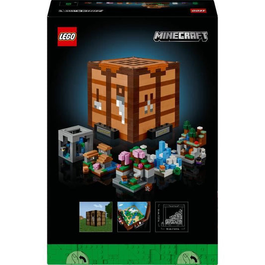 LEGO Minecraft 21265 Workbench - Building and Exploration Set - Gift for Adults