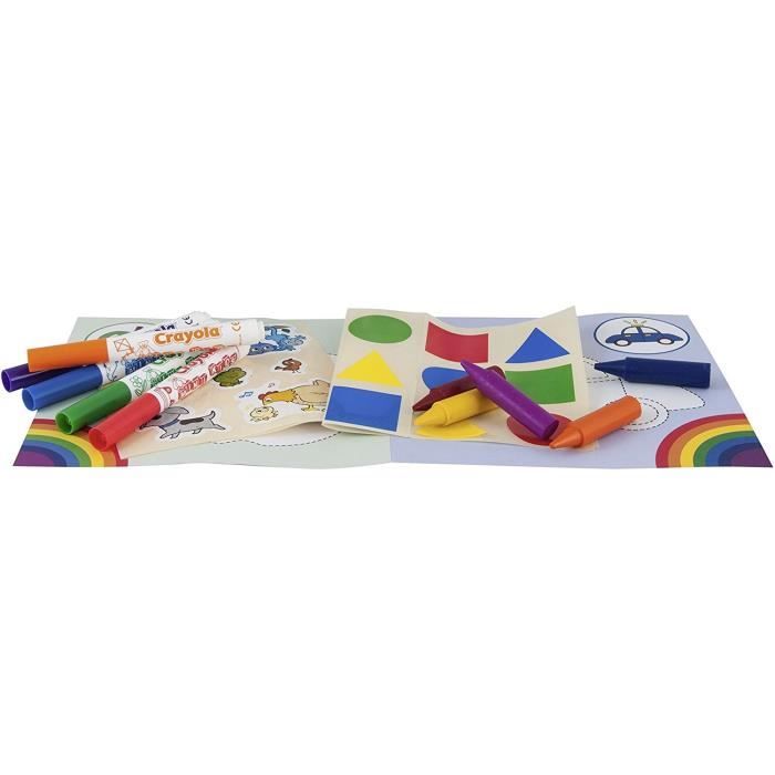 CRAYOLA MINI KIDS My First Box Of Coloring And Stickers