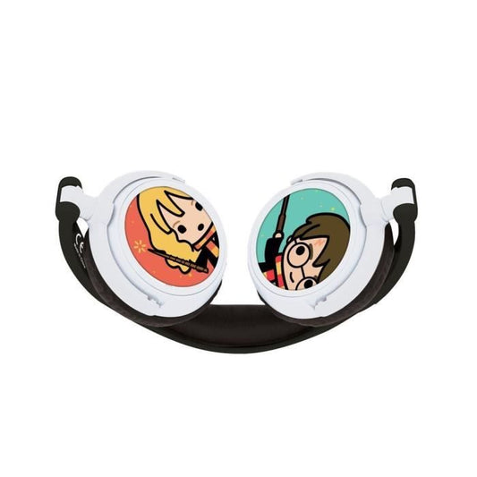 HARRY POTTER - Wired stereo headphones - Foldable for children with listening volume limitation