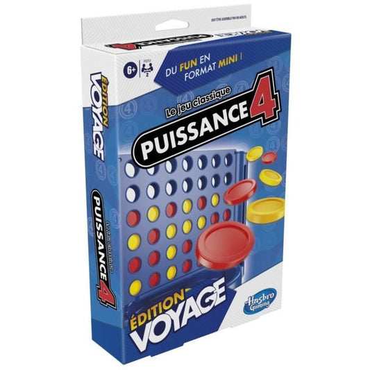 Connect 4 Travel, Travel Board Game for 2 Players, Travel Game, Ages 6 and Up, Hasbro Gaming