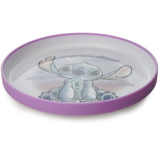 LILO and STITCH 3-PIECE MEAL SET: NON-SLIP CUP + BOWL + PLATE