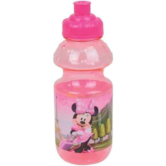 Disney Minnie Tableware Set - FUN HOUSE - 006377 - Glass, Soup Plate, Flat Plate, Water Bottle, Snack Box and Cutlery