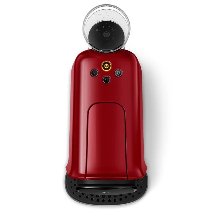 Coffee machine with double espresso capsules philips the gold barista lm8012/51 - red + 9 capsules