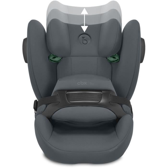 Car seat - CYBEX - Pallas B3 i-Size Cobblestone Gray - Group 1/2/3 - Reclining - Dark gray