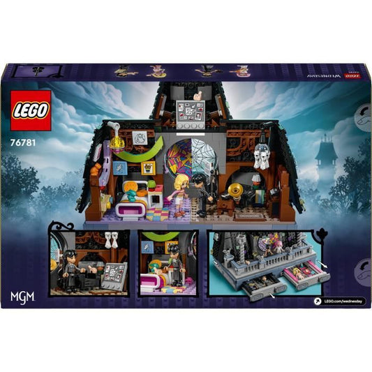 LEGO Wednesday 76781 Wednesday & Enid's Bedroom - Nevermore Gift & 4 Mini-Dolls