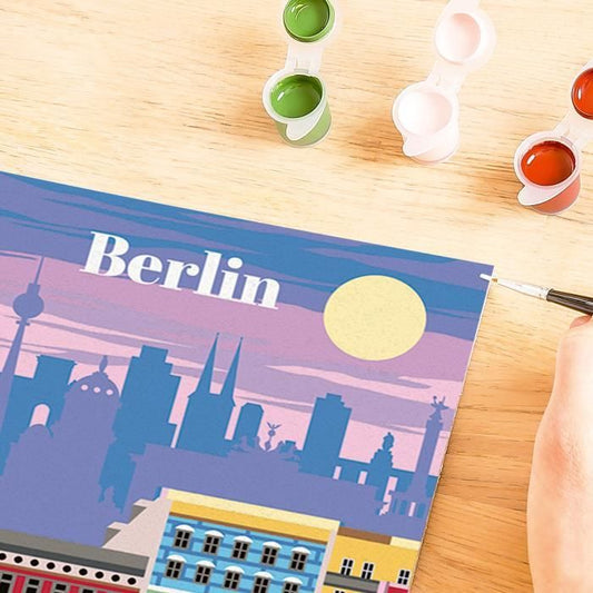 CreArt 24x30 cm Berlin, Adult, Paint by Numbers, 25521, Ravensburger
