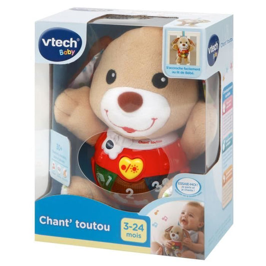 VTECH - Chant'toutou Brown - Kids Interactive Plush