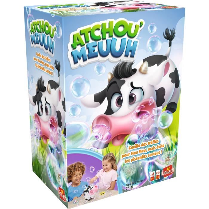 Board games - GOLIATH - Atchou'Meuuh - Collect clovers and avoid allergies! From 4 years old