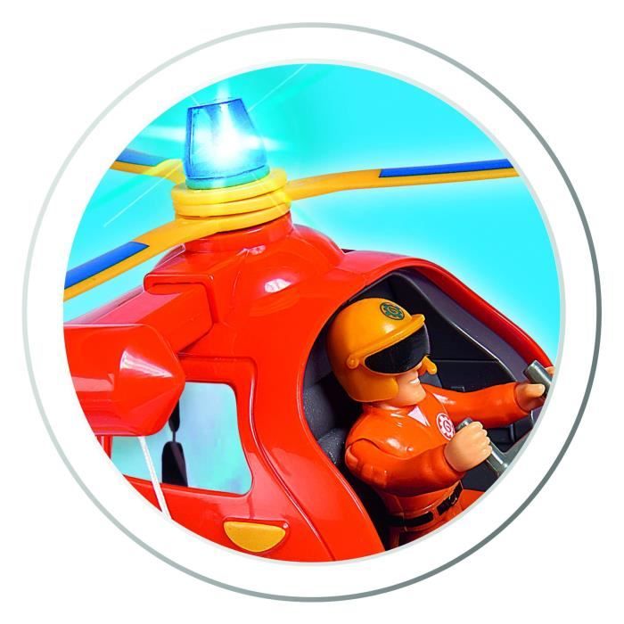 Electronic toy - SIMBA - Wallaby helicopter - Sound and light function - Accessories included