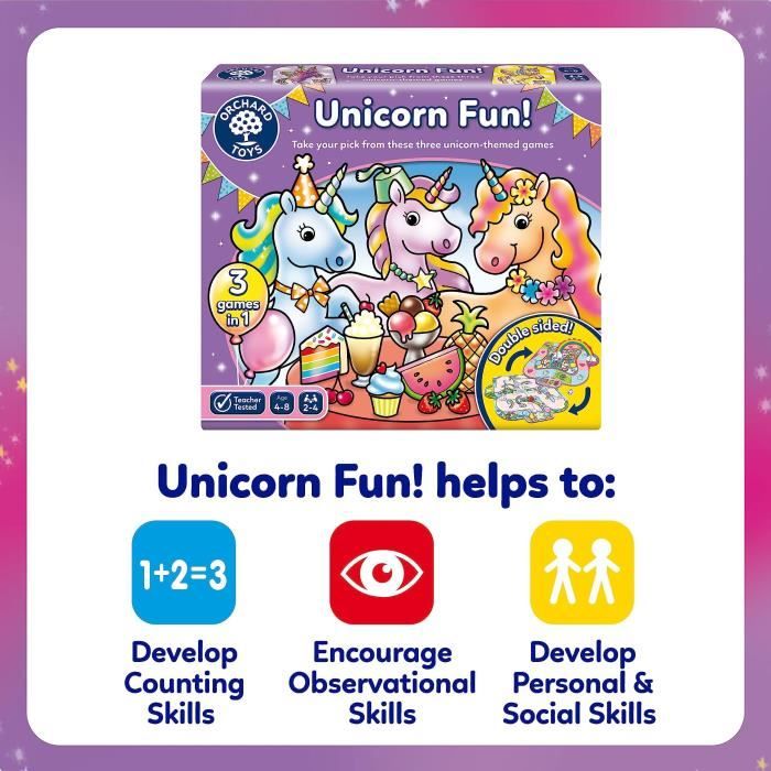 Funny Unicorns - Board Game - ORCHARD