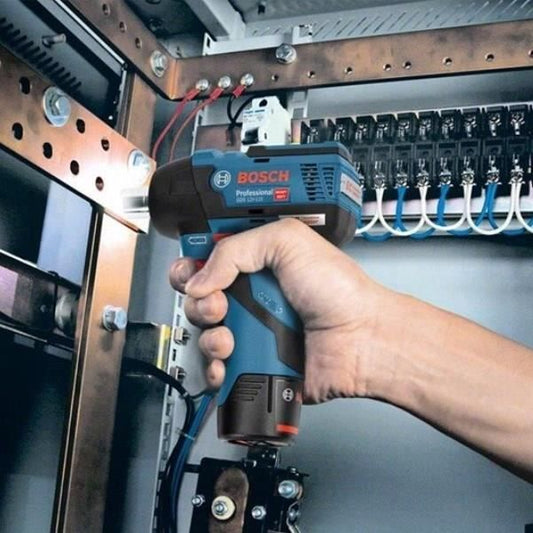 Bosch Professional GDS 12V-115 wrench + 2 3.0Ah batteries + L-BOXX - 06019E0103