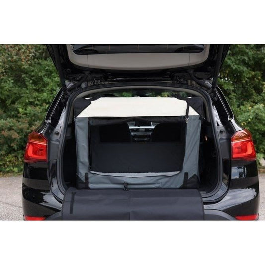 Transport box - KERBL - Journey - 70 x 52 x 52 cm - Gray / Beige