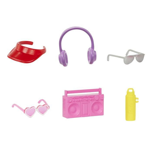 Barbie-Fashionistas-Dolls and accessories set roller skates HXK90