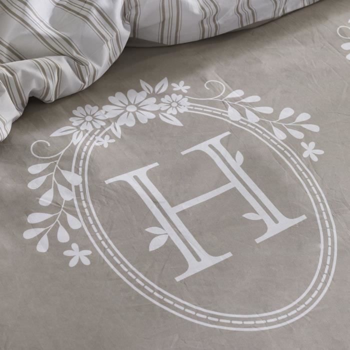 TODAY BEDDING SET - DUVET COVER 240X260 + 2 PILLOWCASES 63X63 - 100% COTTON 57 thread count - Berenice