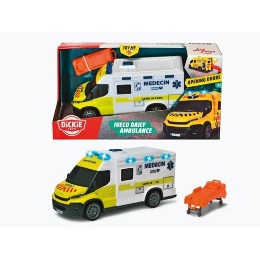 Samu ambulance - Dickie - IVECO Daily - Freewheel - Sound and light effects