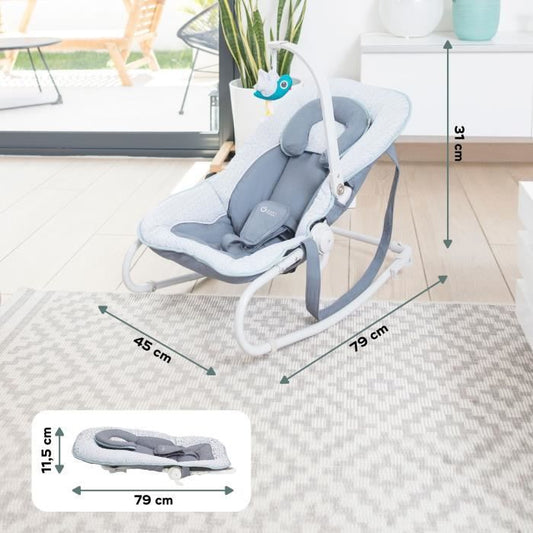 BABYMOOV Transat Graphik Blue