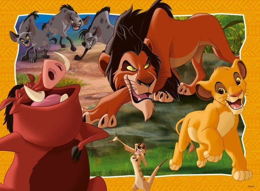 Puzzle 200 p XXL Hakuna Matata - Disney The Lion King - Ages 8 Ravensburger