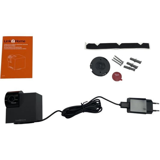 Wi-Fi Camera - LINK2HOME - Motorized, HD 1080P, Night Vision, IP65