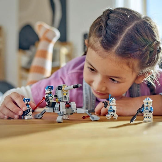 Lego Star Wars 75345 Fighting Pack of the Troopers Clone of the 501st Legion, toy with Canon