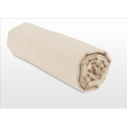 Fitted sheet - 100% cotton - 90 x 190 + Hat 25 cm - LOVELY HOME
