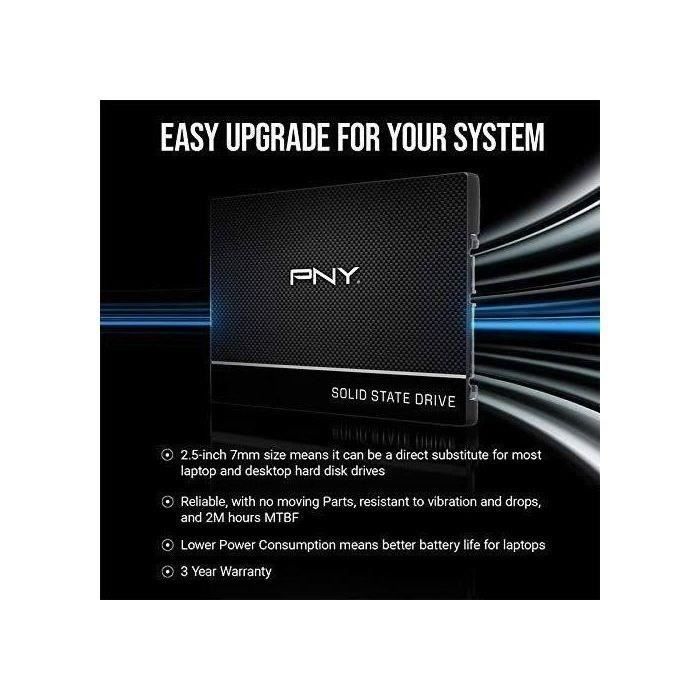 PNY - CS900 SATA - SSD drive - 2.5 - 500GB