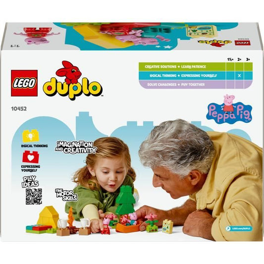 LEGO DUPLO Peppa Pig 10452 Camping Holiday - Building Game for 2 Year Olds