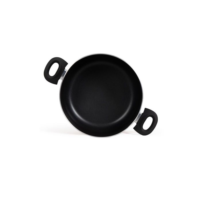 28 cm Dutch oven - LIVOO - MEP151R - Non-stick without PFOA or PFOS - Silicone handles - Suitable for all hobs including induction