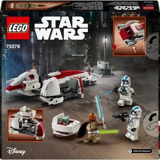 LEGO Star Wars 75378 The Mandalorian BARC Speeder Escape Building Set