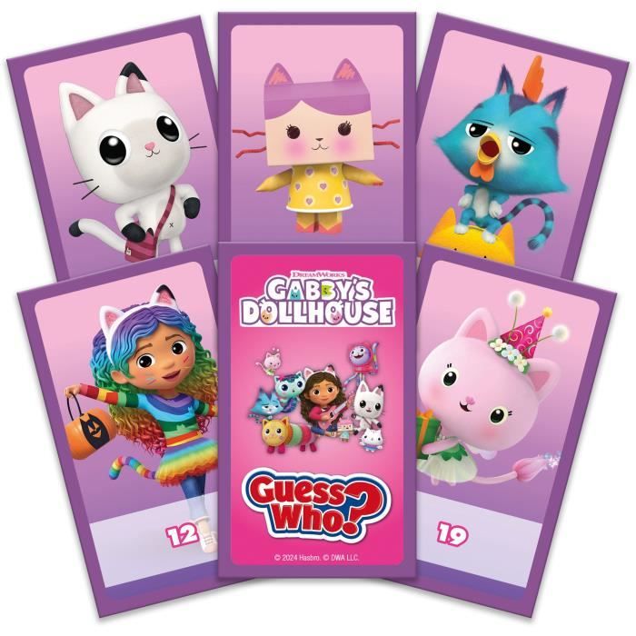 Board game - WINNING MOVES - Who is it? Gabby and the Magic House - Gabby's Dollhouse Version