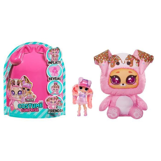 LOL Surprise - Tweens Costume Doll - Ali Dance - 17cm doll + inflatable animal - Surprise to discover - 4 models to collect