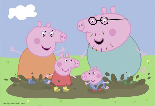 PEPPA PIG Puzzle Family Life 2x24 pcs