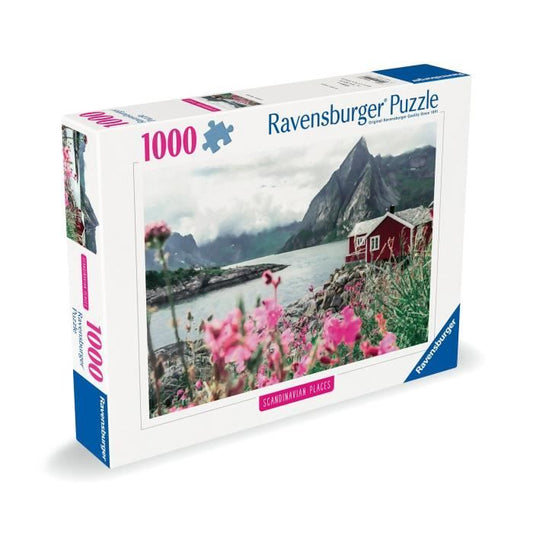 Ravensburger-Puzzle 1000p-Reine, Lofoten, Norway (Highlights)-Adults & Children-From 14 years-Premium quality puzzle-12000112